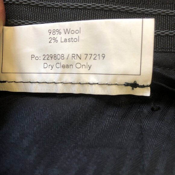 Awearness Kenneth Cole Wool Gray Suit Jacket Size 44R & Pants Size 36W 30L - Picture 10 of 15